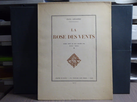 La Rose des Vents. Poème orné de bois gravés par Paul VERA.. LECLERE Paul - VERA Paul