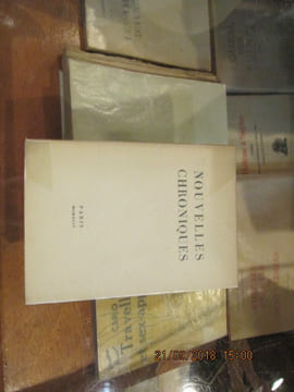 Nouvelles Chroniques.Chroniques interdites II.. MORGAN, GIDE, MORTIMER, LA VALENTINE, MAUGES, LAUTER.
