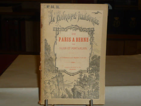 L'Europe illustrée. N°54-55. De Paris à Berne par Dijon et Pontarlier.. HUGUENIN-L. M.F.