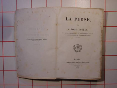 la perse.. DUBEUX ( Louis )