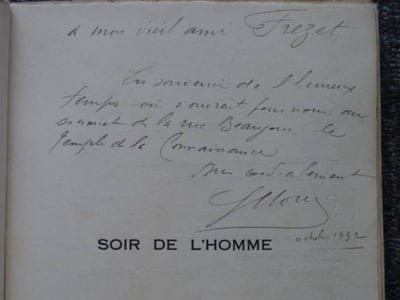 Soir de l'homme.