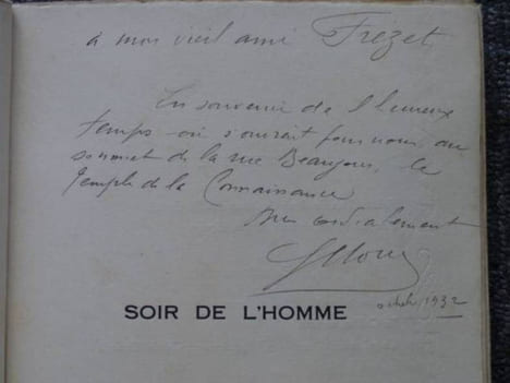 Soir de l'homme.. MOUREN Gaston
