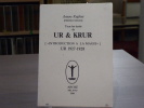 Tous les écrits de UR & KRUR ["Introduction à la magie"] - UR 1927-1928.. REGHINI Arturo