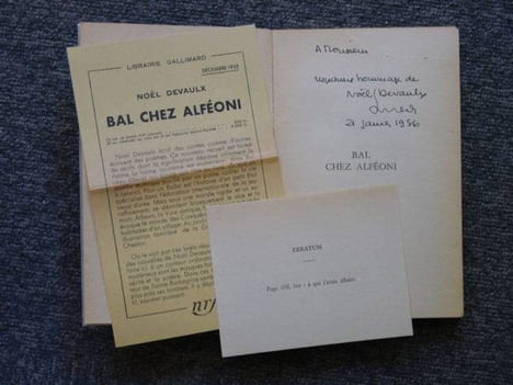 Bal chez alféoni.. DEVAULX Noel