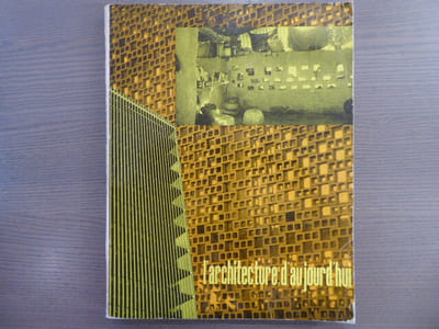 L'ARCHITECTURE D'AUJOURD'HUI. Volume double 67-68. - Californie - Vénézuela - Constructions en Pays Chauds.