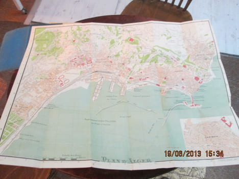 Plan d'Alger. CHAIX