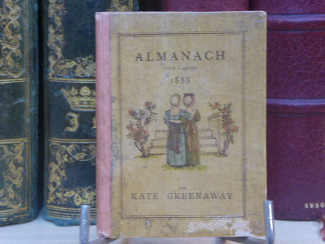 ALMANACH de Kate GREENAWAY pour 1888.. GREENAWAY Kate