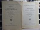 Dictionnaire BAHNAR-FRANCAIS. Tome 1: A-K  - Tome 2: l-U [Publications de l'École Française d'Extrême-Orient, V. XL]. 2 volumes.. GUILLEMINET Paul - ...