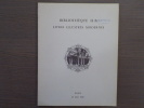 BIBLIOTHEQUE H.B. ( Henri BONNASSE ). Livres Illustrés Modernes. Paris, 28 mai 1980.. BONNASSE Henri