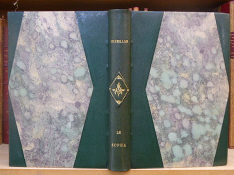 LE SOPHA. Conte moral. Edition ornée de cinquanta-six bois originaux de Sylvain SAUVAGE.. CREBILLON - SAUVAGE Sylvain