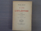 Le Livre de l'Atlantide.. MANZI Michel