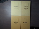 HISTOIRE DU FELIBRIGE ( 1854-1982 ). 4 volumes. Série complète.. JOUVEAU René