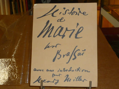 HISTOIRE DE MARIE. Avec une introduction par Henry MILLER.