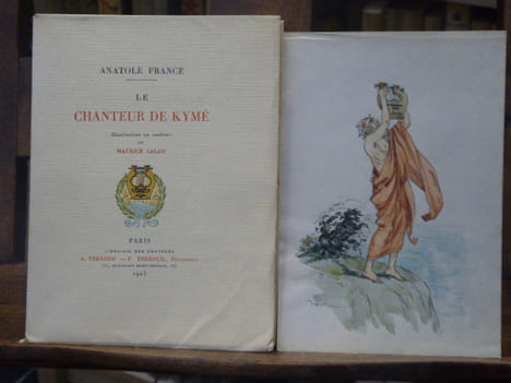 Le chanteur de KYME.. FRANCE Anatole - LALAU Maurice