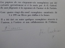 PICASSO de 1916 à 1961.. COCTEAU Jean - PICASSO Pablo