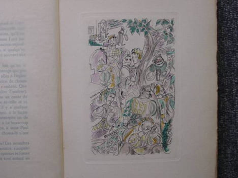 Eloge de la folie. Nouvellement traduit du latin par Pierre de Nolhac. Images coloriées de Chas-Laborde.. ERASME - NOLHAC Pierre ( De ) - ...