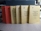 PRECIS D'ANATOMIE. 6 volumes.. GREGOIRE - OBERLIN