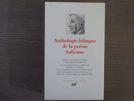 Anthologie bilingue de la poésie italienne.. ANTHOLOGIE BILINGUE DE LA POESIE ITALIENNE