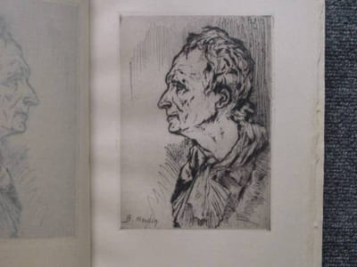 Le neveu de RAMEAU. Avec une notice de Louis BARTHOU. Un portrait de Diderot dessiné et gravé sur cuivre par Bernard NAUDIN et sept bois gravés de J.-L. PERRICHON, d'après NAUDIN.