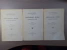 CROYANCES, RITES, INSTITUTIONS.  volumes. Collection complète.. GOBLET D'ALVIELLA Comte Eugène