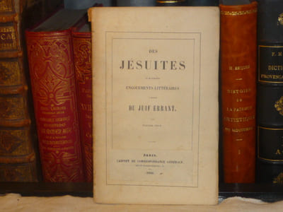 Des Jésuites et de quelques engouements littéraires à propos du Juif Errant.