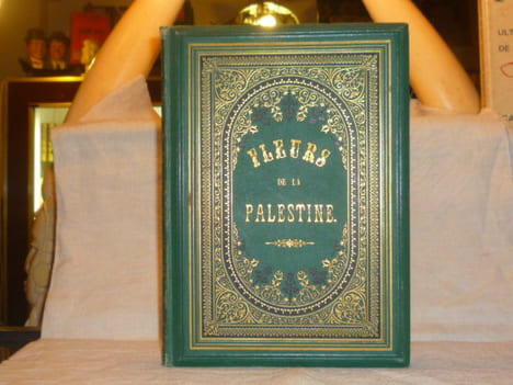 FLEURS DE LA PALESTINE. 54 feuilles en chromo-lithographie, dessinées, d'après nature.. ZELLER Hanna Née GOBAT
