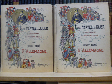 LES CARTES À JOUER du Quatorzième au Vingtième Siècle.. DALLEMAGNE Henry-René