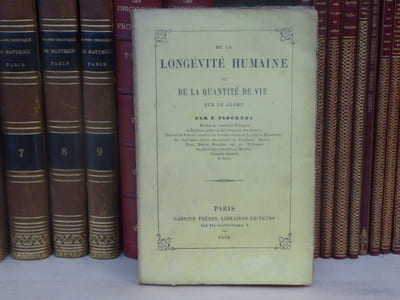 De la longévité humaine et de la quantité de vie sur le globe.