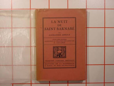 la nuit de saint barnabé.