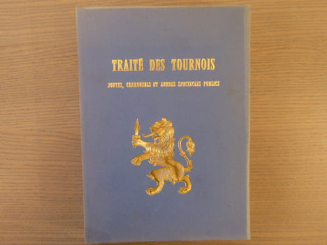 TRAITE DES TOURNOIS, joutes, carrousels et autres spectacles publics.. MENESTRIER Claude-François