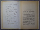 Lettre autographe signée de Louis-Ferdinand CELINE adressée à Abel BONNARD. - Suivi du texte d'Abel BONNARD: "Changement d'époque".. CELINE ...
