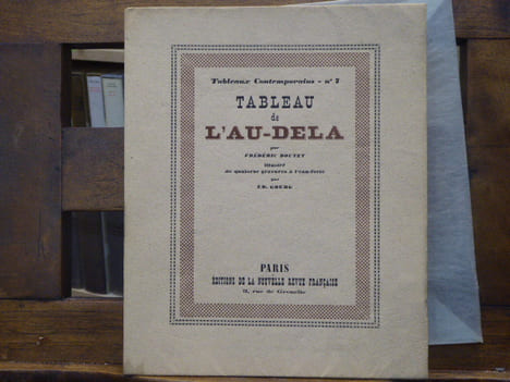 TABLEAU de L'EAU-DELA.. BOUTET Frédéric - GOERG Edouard