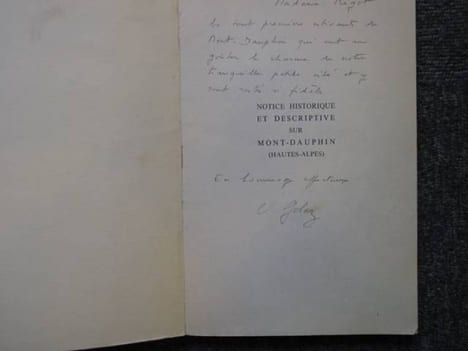 notice historique et descriptive sur mont-dauphin ( hautes-alpes ).. GOLAZ André Et Odette