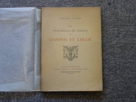 Les pastorales de LONGUS ou DAPHNIS et CHLOE.. COURIER Paul-Louis - LONGUS