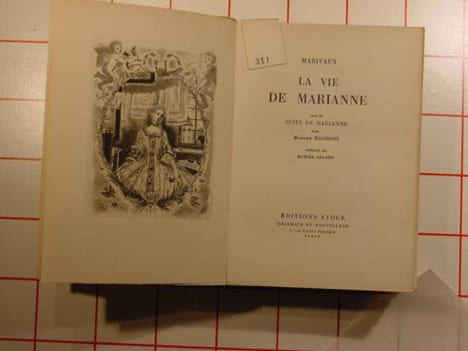 la vie de marianne. MARIVAUX & CIRY ( Michel )