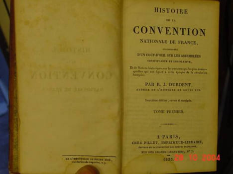 histoire de la convention nationale de france, accompagnée dun coup-d'oeil sur les assemblées constituante et législative, et de notices historiques ...