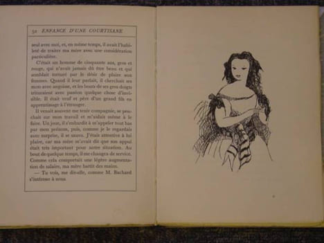 LUCE ou l'Enfance d'une Courtisane.. LACRETELLE Jacques ( De ) - LAURENCIN Marie