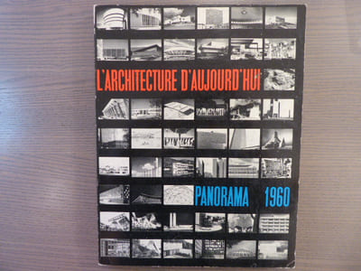 L'ARCHITECTURE D'AUJOURD'HUI. Volume double N°91-92. - Numéro exceptionnel PANORAMA 1960.