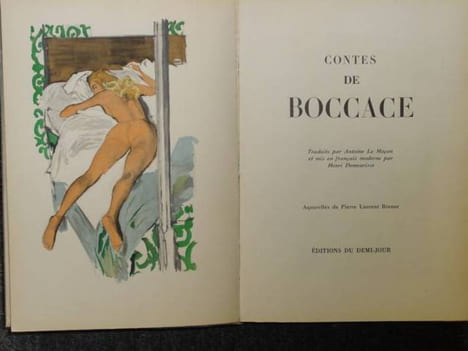 les contes de jean boccace.. BOCCACE Jean - BRENOT Pierre Laurent