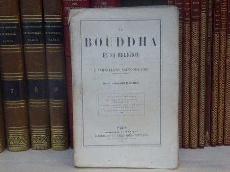 Le BOUDDHA et sa religion.. BARTHELEMY SAINT-HILAIRE Jules
