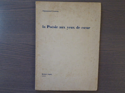 La Poésie aux yeux de coeur.