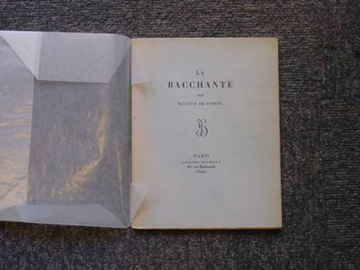 la bacchante.