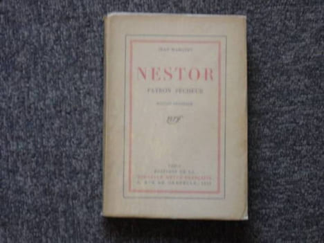Nestor patron pêcheur. ( Moeurs de pêcheurs provençaux ).. MARQUET Jean