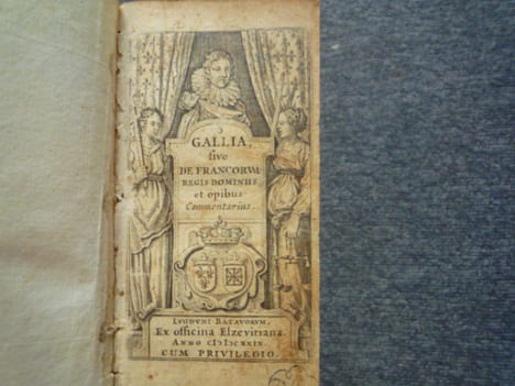 Gallia , sive de Francorum Regis Dominiis et opibus commentarius.. LAET J.de