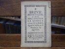 Breve instruccion ó arte para entender la lengua de los indios, segun se habla en la Provincia de Quito.. NIETO POLO Tomàs