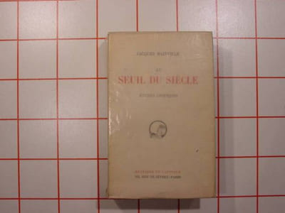 au seuil du siècle.etudes critiques.