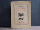 DU ROMAN A L'HISTOIRE. ( Essai ).. DAUDET Léon