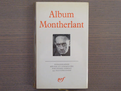 Album MONTHERLANT.