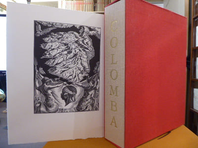 COLOMBA. Illustré de bois gravés de Jean CHIEZE.