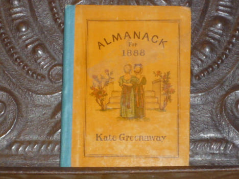 Kate GREENAWAY'S ALMANACK for 1888.. GREENAWAY Kate